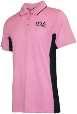 USA Softball Pink Umpire Shirt
