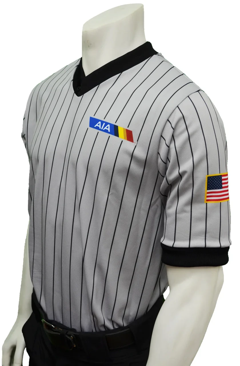 Arizona AIA Men's Body Flex® Wrestling Referee Shirt 1 Arizona AIA Men's Body Flex® Wrestling Referee Shirt
