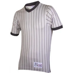 Honig's Gray Pinstripe Referee Shirt