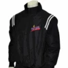 Virginia VHSL Black Umpire Pullover With Black And White Trim