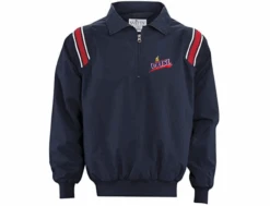 Virginia VHSL Navy Umpire Pullover With Red And White Trim