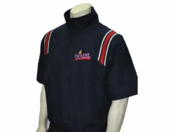 Virginia VHSL Navy Half Sleeve Umpire Pullover With Red/White Trim