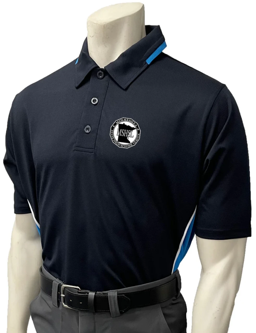 Minnesota MSHSL Men's Midnight Navy Short Sleeve Softball Umpire Shirt 1 Minnesota MSHSL Men's Midnight Navy Short Sleeve Softball Umpire Shirt