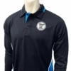 Minnesota MSHSL Men's Midnight Navy Long Sleeve Softball Umpire Shirt
