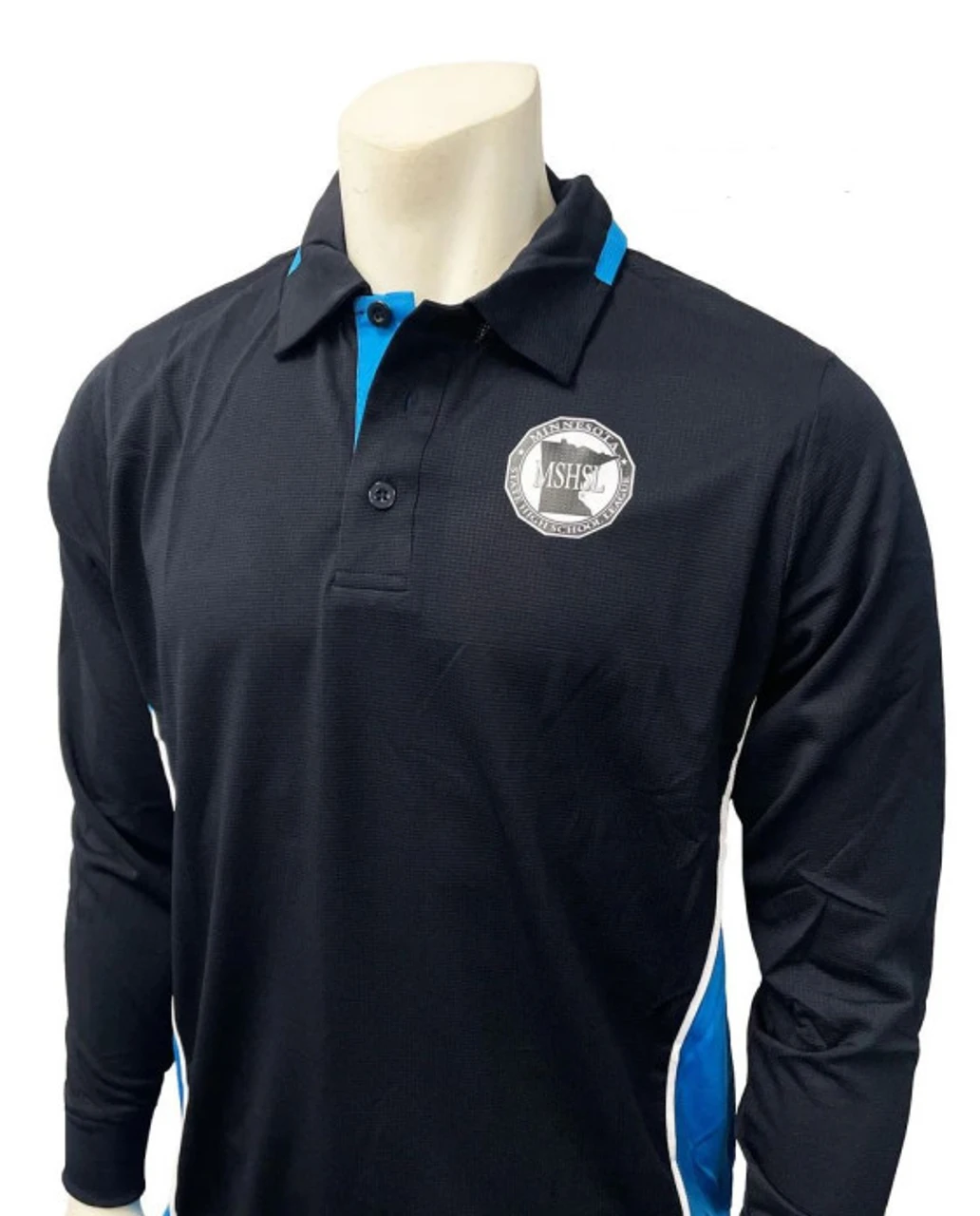 Minnesota MSHSL Men's Midnight Navy Long Sleeve Softball Umpire Shirt 1 Minnesota MSHSL Men's Midnight Navy Long Sleeve Softball Umpire Shirt