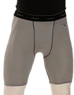 Smitty Knee Length Compression Shorts With Cup Pocket