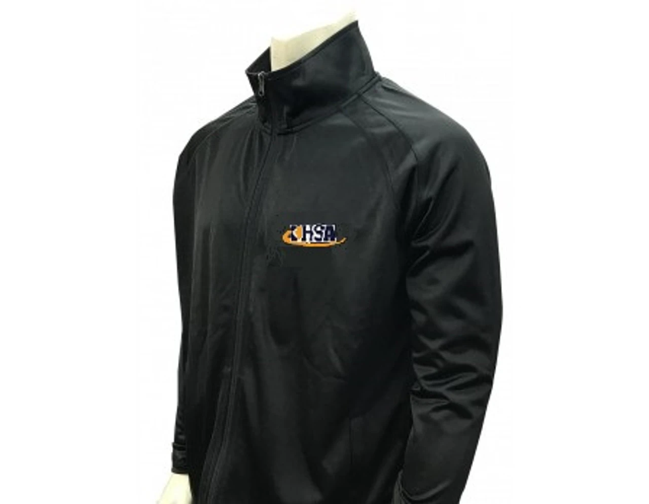 Illinois IHSA Black Referee Pre-game Jacket 1 Illinois IHSA Black Referee Pre-game Jacket