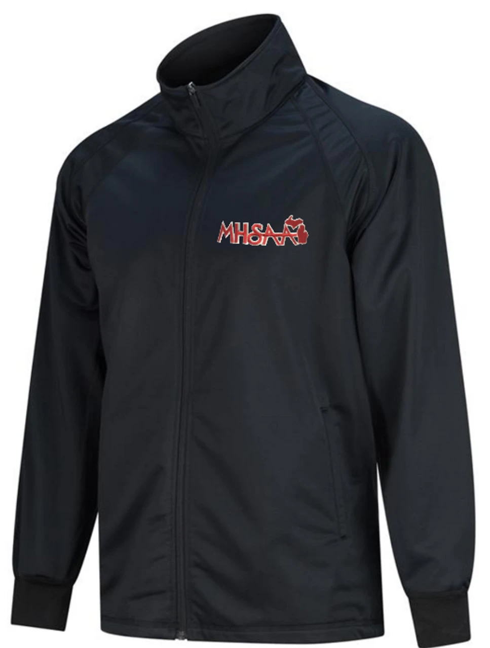 Michigan MHSAA Cadet Collar Referee Pregame Jacket 1 Michigan MHSAA Cadet Collar Referee Pregame Jacket