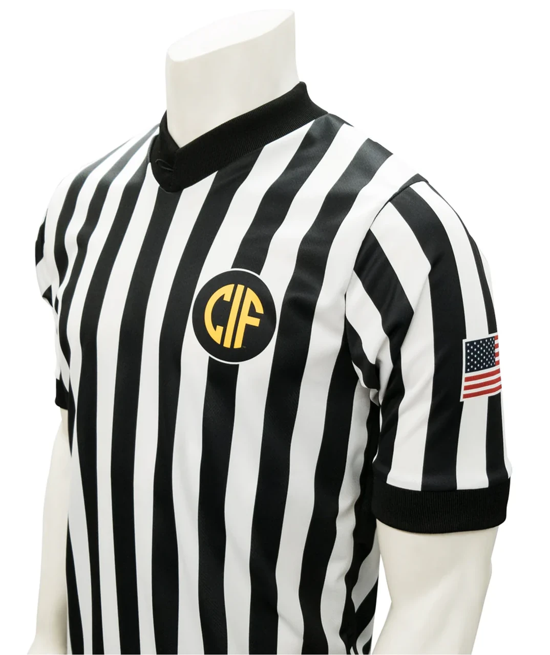 California CIF Dye Sublimated Basketball Referee Shirt 1 California CIF Dye Sublimated Basketball Referee Shirt