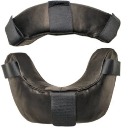 Diamond Black Leather Replacement Pads