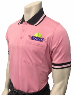 Fastpitch America Softball Association FASA Pink Body Flex® Style Umpire Shirt