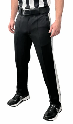 Smitty Ultra Tapered Fit 4-Way Stretch Poly/Spandex Football Referee Pants