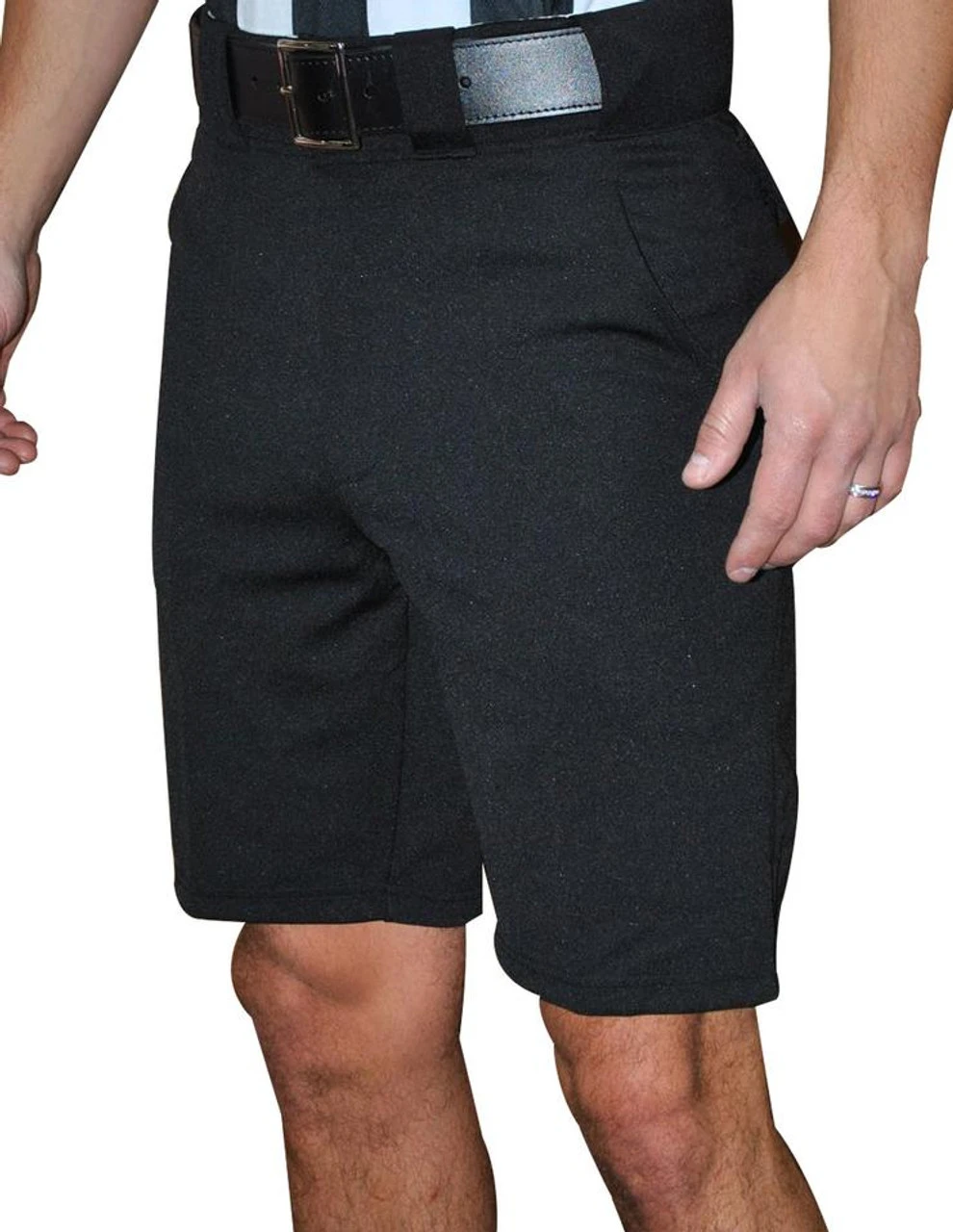 Smitty Officials Apparel Premium Knit Black Referee Shorts 1 Smitty Officials Apparel Premium Knit Black Referee Shorts