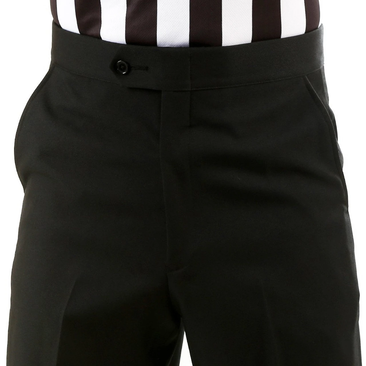 Smitty Officials Apparel 4-way Stretch Flat Front Side Seam Slash Pocket Referee Pants 2 Smitty Officials Apparel 4-way Stretch Flat Front Side Seam Slash Pocket Referee Pants - Image 2