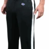 Georgia GHSA Premium Tapered Fit 4-Way Stretch Poly/Spandex Football Referee Pants 1 1/4" Stripe
