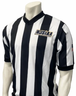 New Jersey IAABO/NJSIAA Men's Body Flex® Basketball Referee Shirt