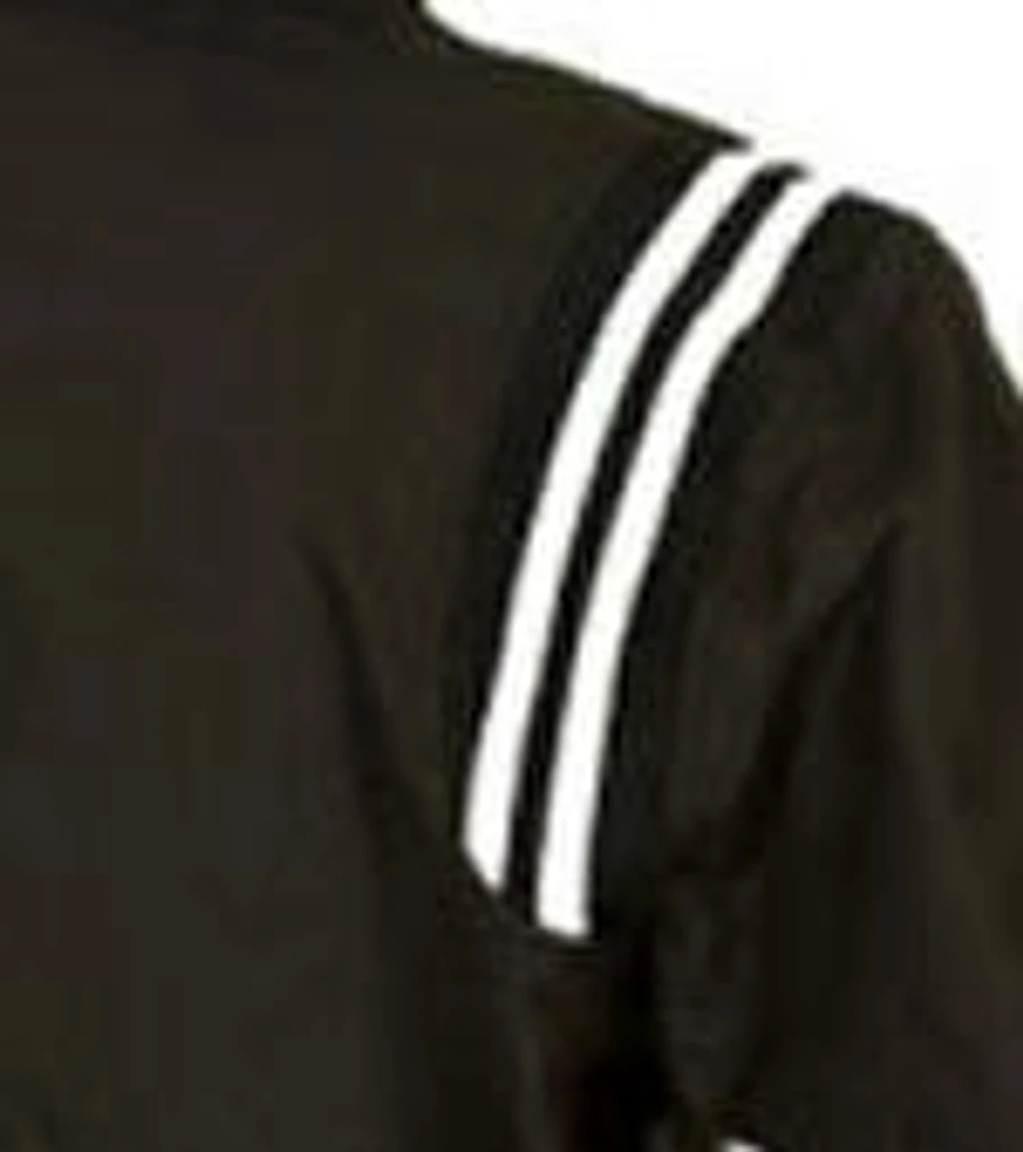 Smitty Half Sleeve Umpire Pullover Black With Black/White Trim 2 Smitty Half Sleeve Umpire Pullover Black With Black/White Trim - Image 2