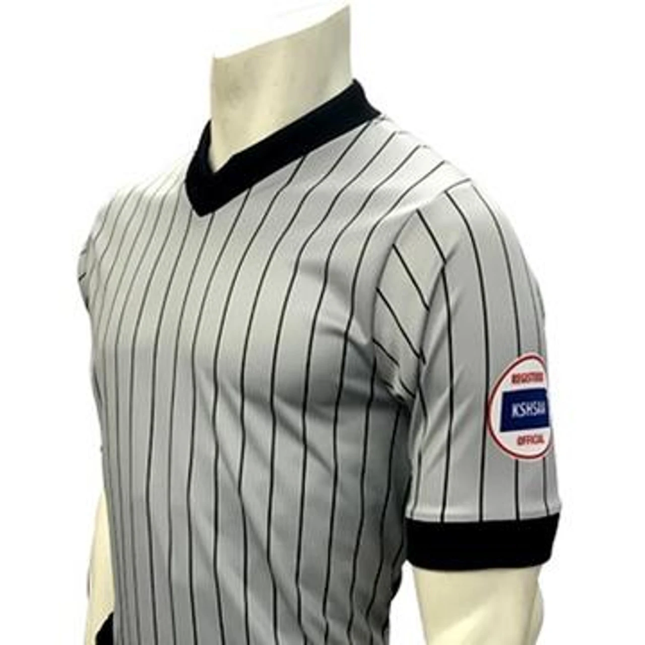 Kansas KSHSAA Wrestling Referee Shirt With Reverse Flag 1 Kansas KSHSAA Wrestling Referee Shirt With Reverse Flag