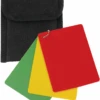Women's Lacrosse Referee Red-Yellow-Green Penalty Cards