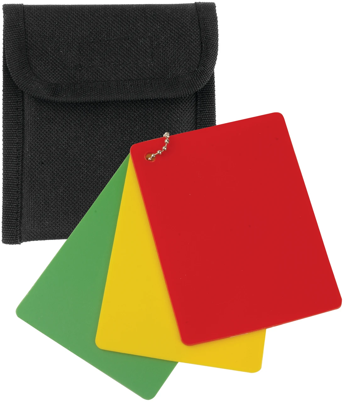 Women's Lacrosse Referee Red-Yellow-Green Penalty Cards 1 Women's Lacrosse Referee Red-Yellow-Green Penalty Cards