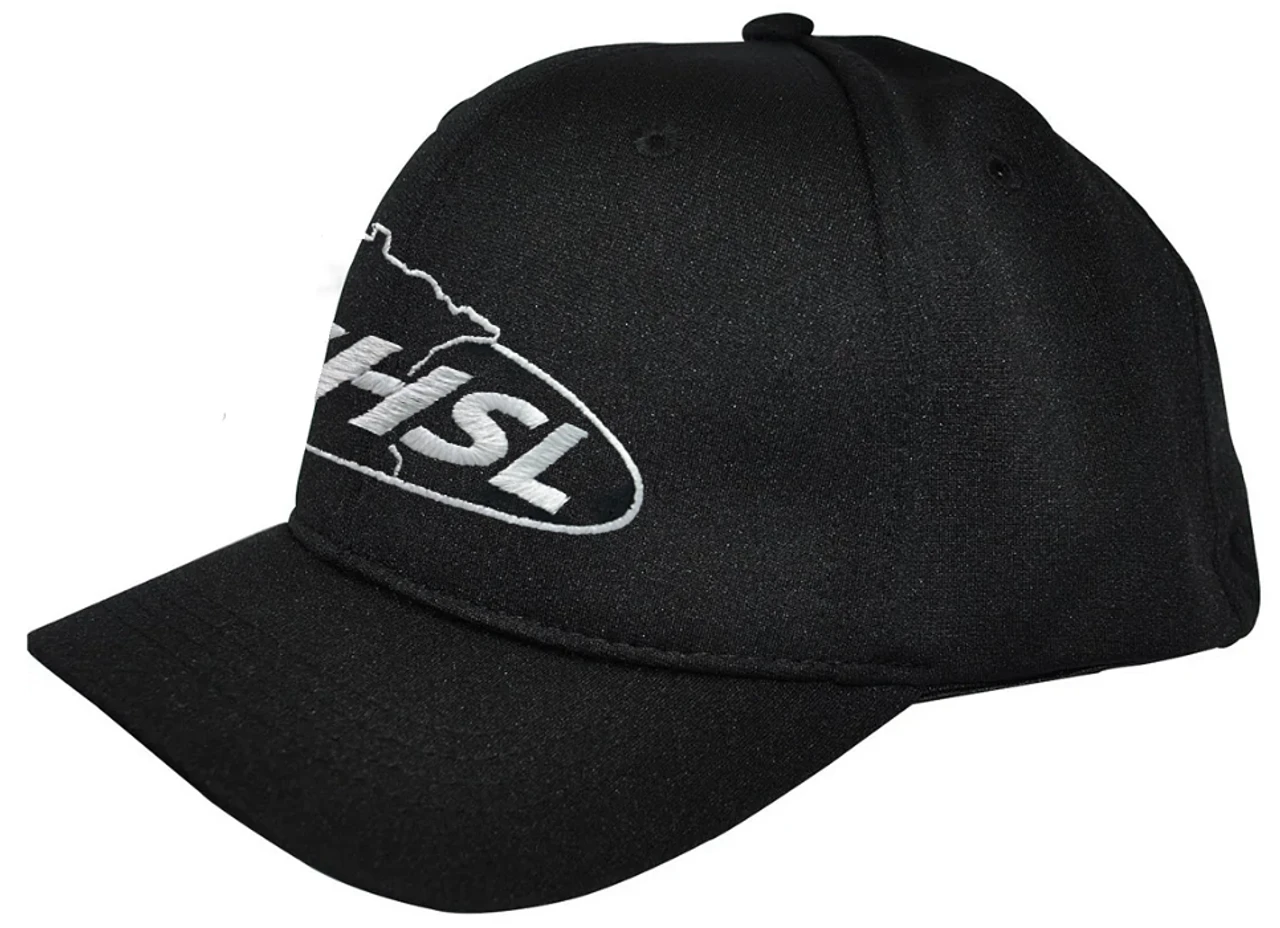 Minnesota MSHSL Smitty Black 4-stitch Wool Baseball Umpire Cap 1 Minnesota MSHSL Smitty Black 4-stitch Wool Baseball Umpire Cap