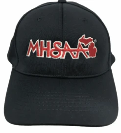 Michigan MSHSAA Ignite Flex-fit Navy 8-stitch Combo Umpire Cap