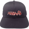Michigan MHSAA Navy Fitted Promesh 8-stitch Umpire Base Cap