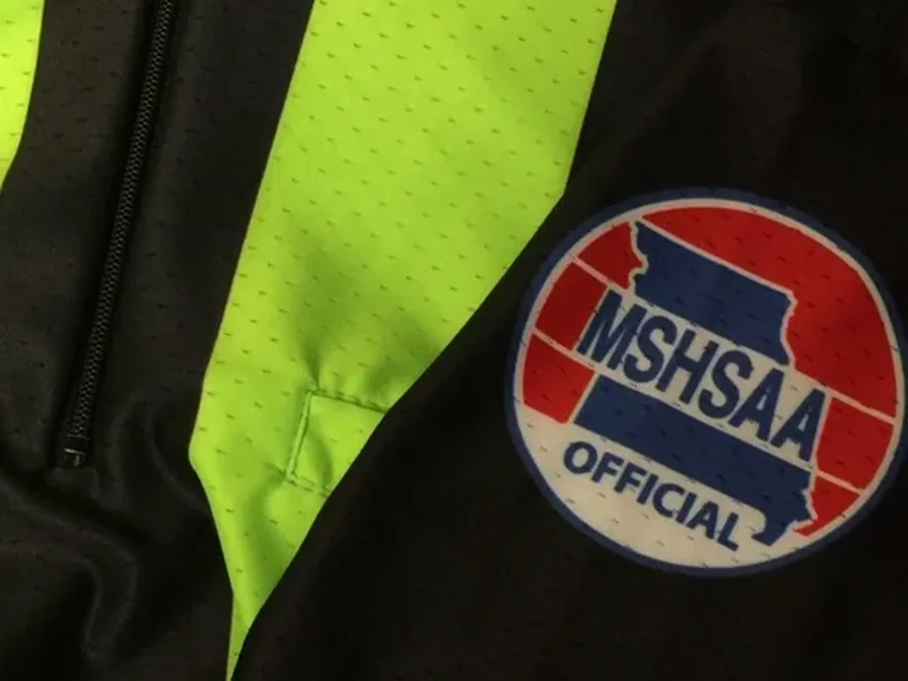 Missouri MSHSAA Body Flex® Short Sleeve Soccer Referee Shirt 2 Missouri MSHSAA Body Flex® Short Sleeve Soccer Referee Shirt - Image 2