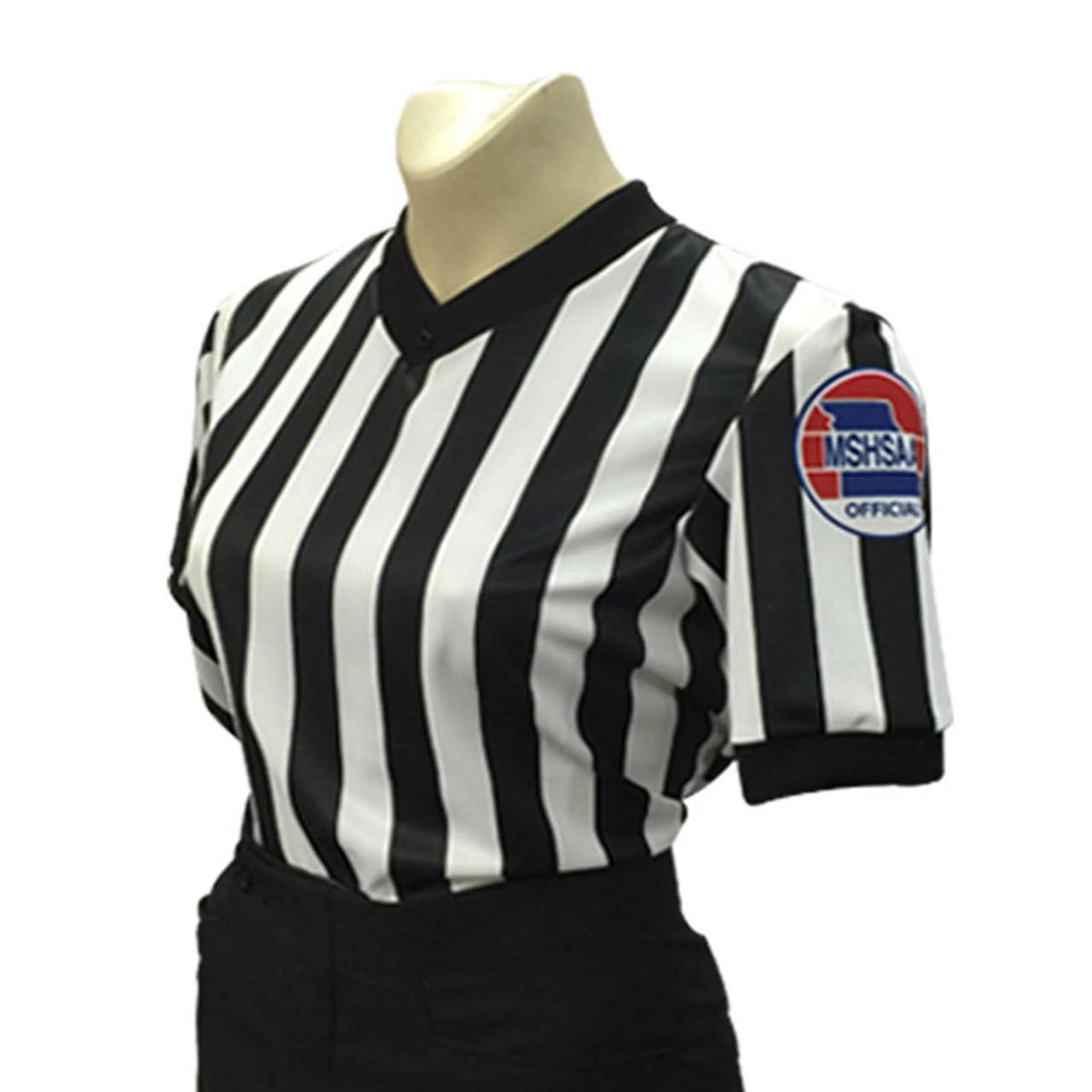Smitty Missouri MSHSAA Women's Basketball Referee Shirt 1 Smitty Missouri MSHSAA Women's Basketball Referee Shirt