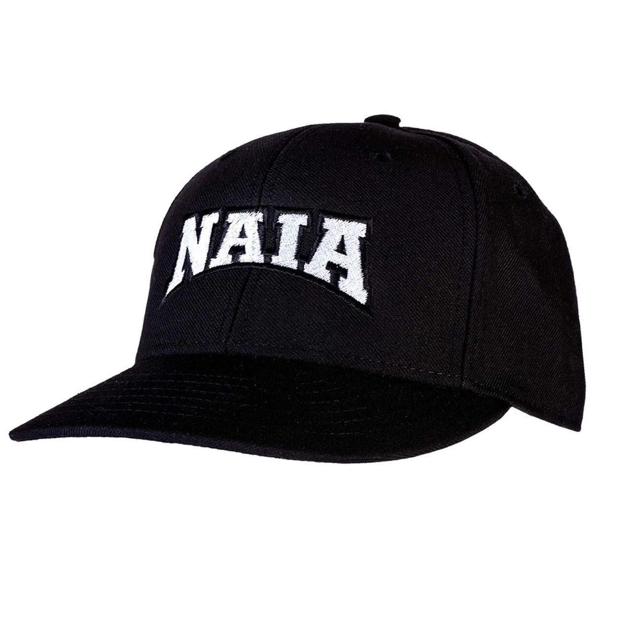 NAIA Black Pulse Flex-Fit 8-stitch Baseball Umpire Cap 1 NAIA Black Pulse Flex-Fit 8-stitch Baseball Umpire Cap