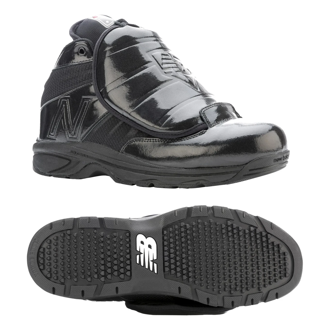 New Balance MU460BK Umpire Plate Shoes All Black 2 New Balance MU460BK Umpire Plate Shoes All Black - Image 2