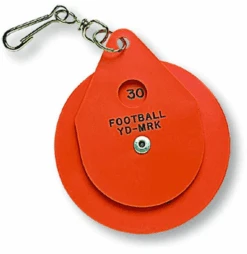 Orange Plastic Football Referee Yard Marker