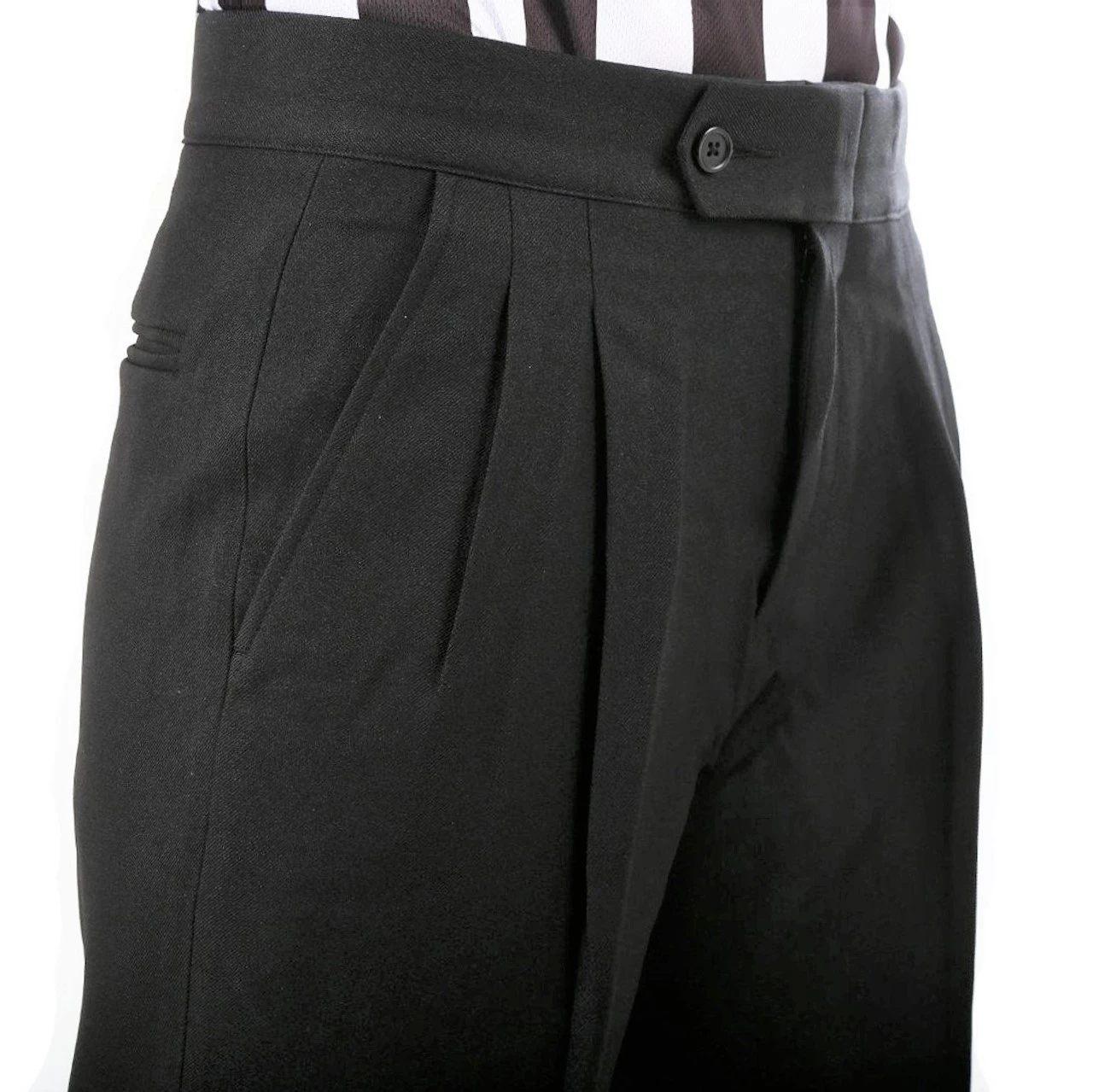Smitty Pleated Side Seam Slash Pocket Referee Pants 1 Smitty Pleated Side Seam Slash Pocket Referee Pants