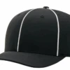 Richardson Ignite Laser Performance Black/White Football Referee Cap