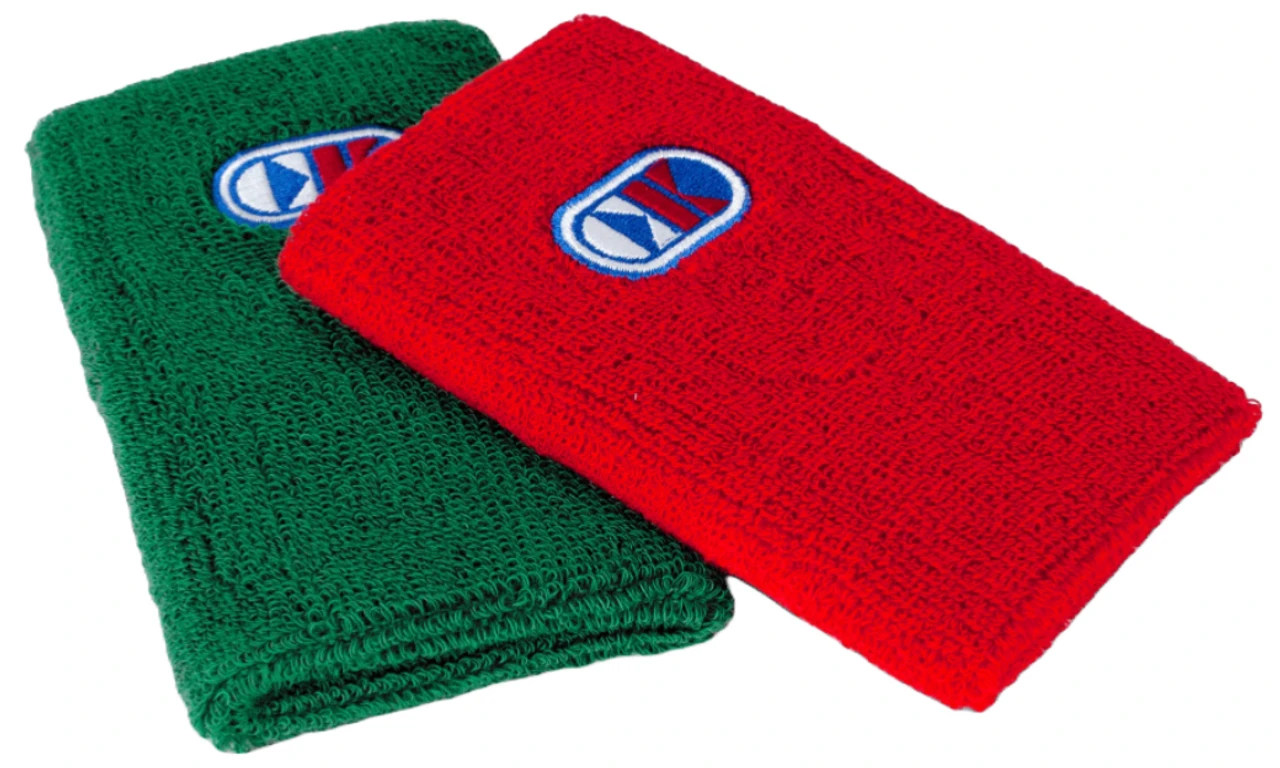 Cliff Keen Red And Green Wrestling Referee Wrist Bands 1 Cliff Keen Red And Green Wrestling Referee Wrist Bands