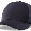 Richardson Black Flex-fit Wool 6-stitch Combo Umpire Cap