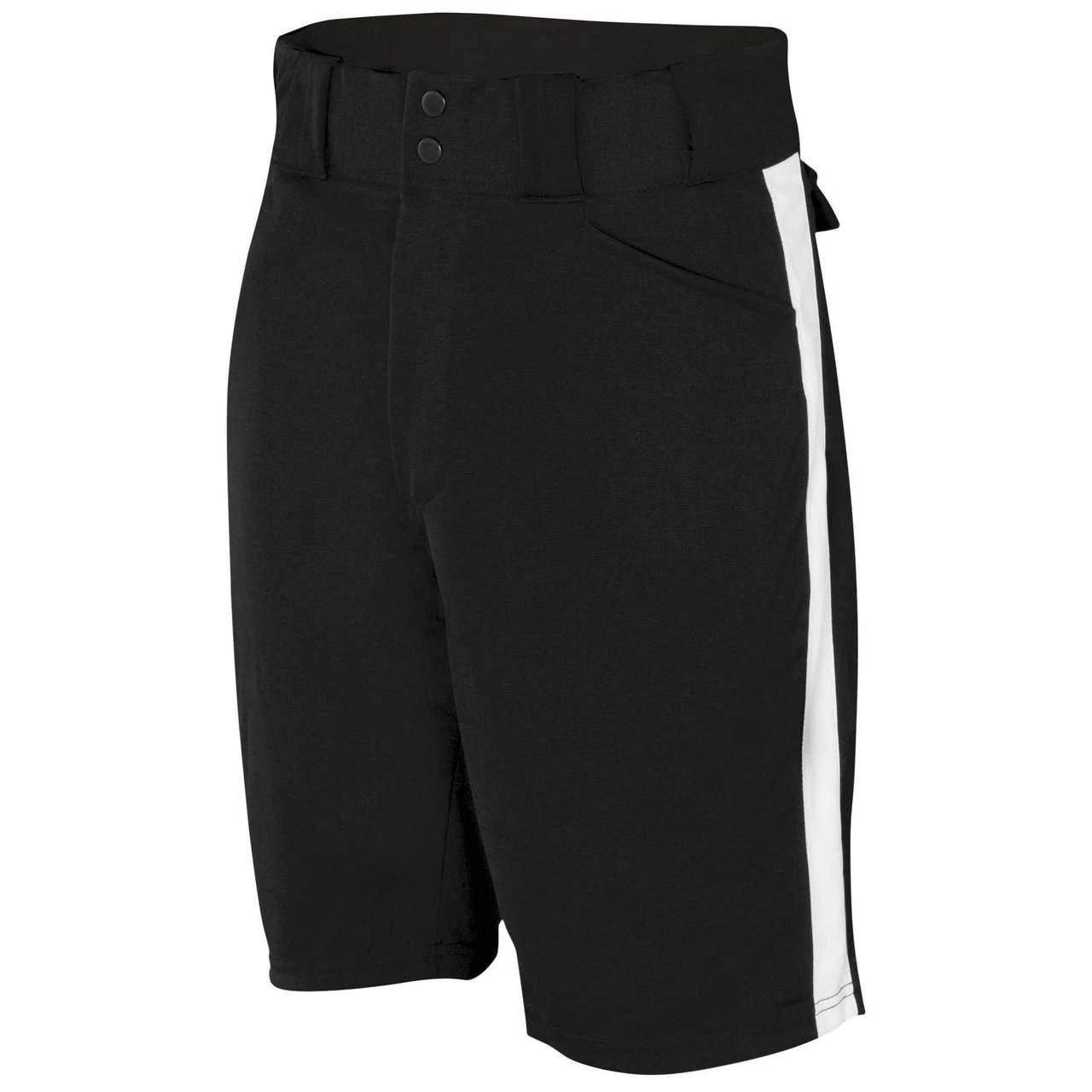 Smitty Officials Apparel Black Referee Shorts With White Stripe 1 Smitty Officials Apparel Black Referee Shorts With White Stripe