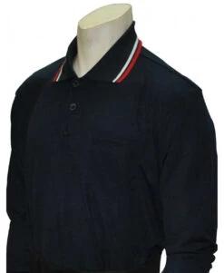 Smitty Official's Apparel Navy Long Sleeve Softball Umpire Shirt