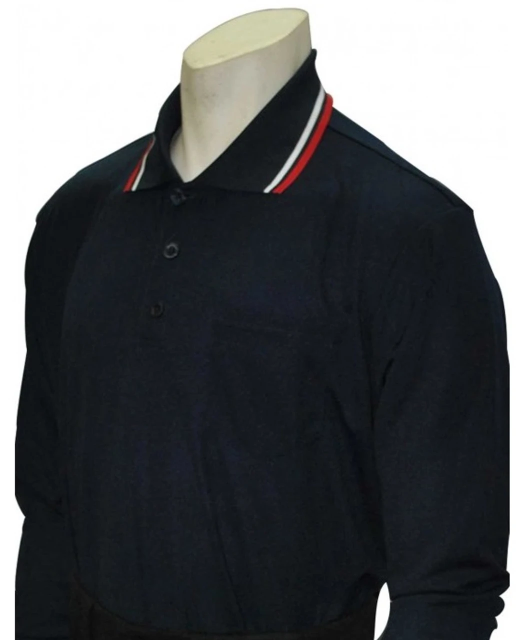 Smitty Official's Apparel Navy Long Sleeve Softball Umpire Shirt 1 Smitty Official's Apparel Navy Long Sleeve Softball Umpire Shirt