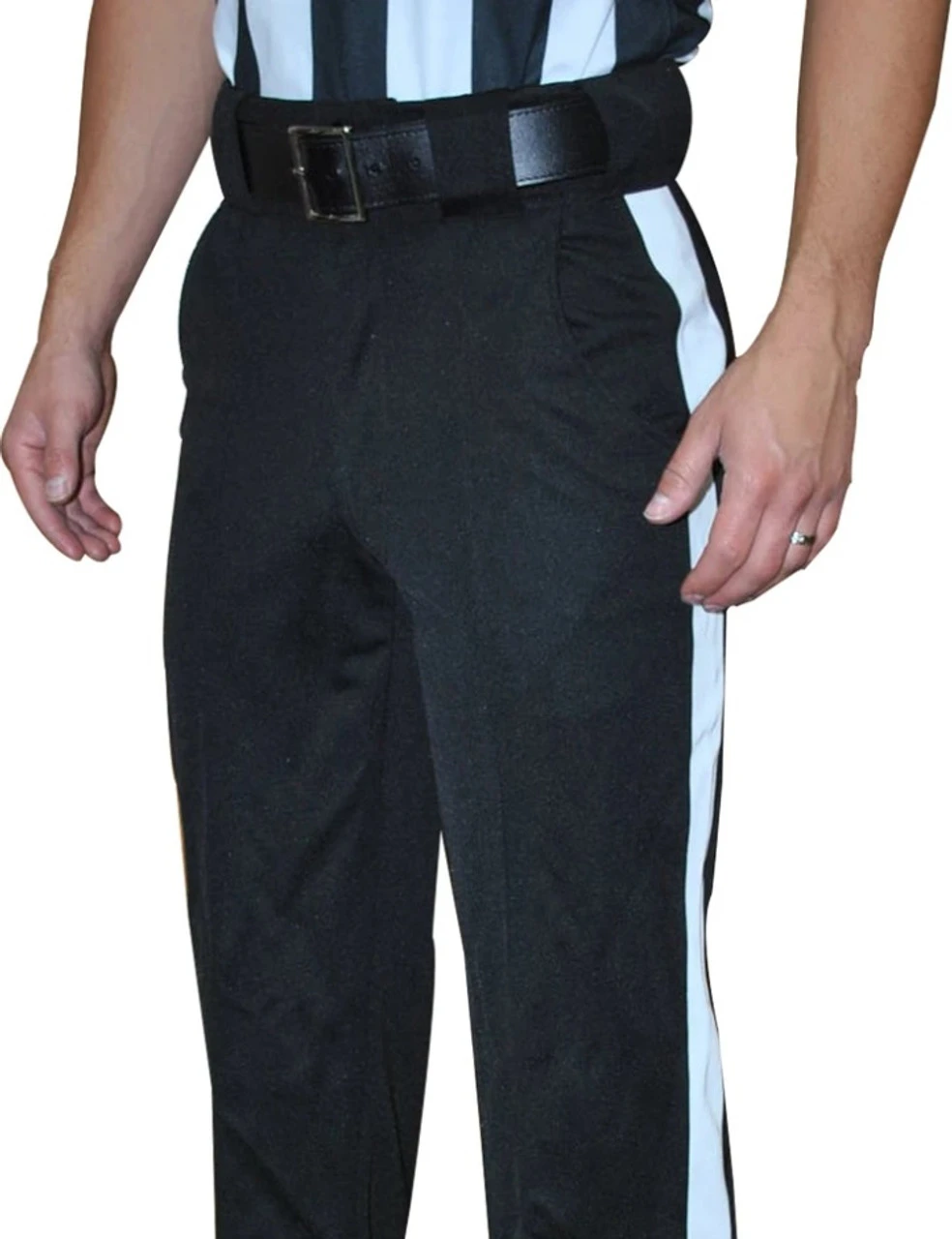 Smitty Warm Weather Football Referee Pants 1 1/4" Stripe 1 Smitty Warm Weather Football Referee Pants 1 1/4" Stripe