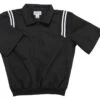 Smitty Half Sleeve Umpire Pullover Black With Black/White Trim