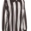 Smitty 2inch Stripe Heavyweight Long Sleeve Football Referee Shirt
