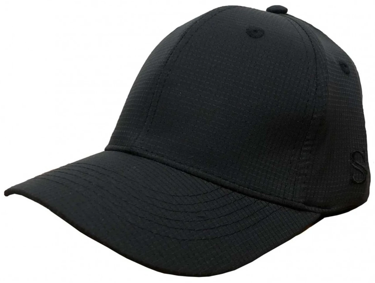 Smitty Black Performance Mesh 4-stitch Flex-Fit Umpire Plate Cap 1 Smitty Black Performance Mesh 4-stitch Flex-Fit Umpire Plate Cap