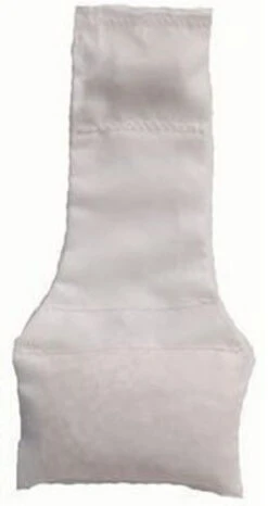 Smitty Official's Apparel White Throw Down Football Referee Bean Bag