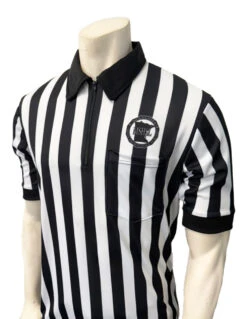 Minnesota MSHSL Short Sleeve Body Flex® Men's Style Girls Lacrosse Referee Shirt