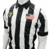 California CIF Body Flex® Short Sleeve 2 1/4" Football Referee Shirt