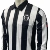 Minnesota MSHSL 2 1/4" Stripe Long Sleeve Football Referee Shirt
