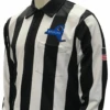 New York NYSACFO 2 1/4" Stripe Long Sleeve Football Referee Shirt