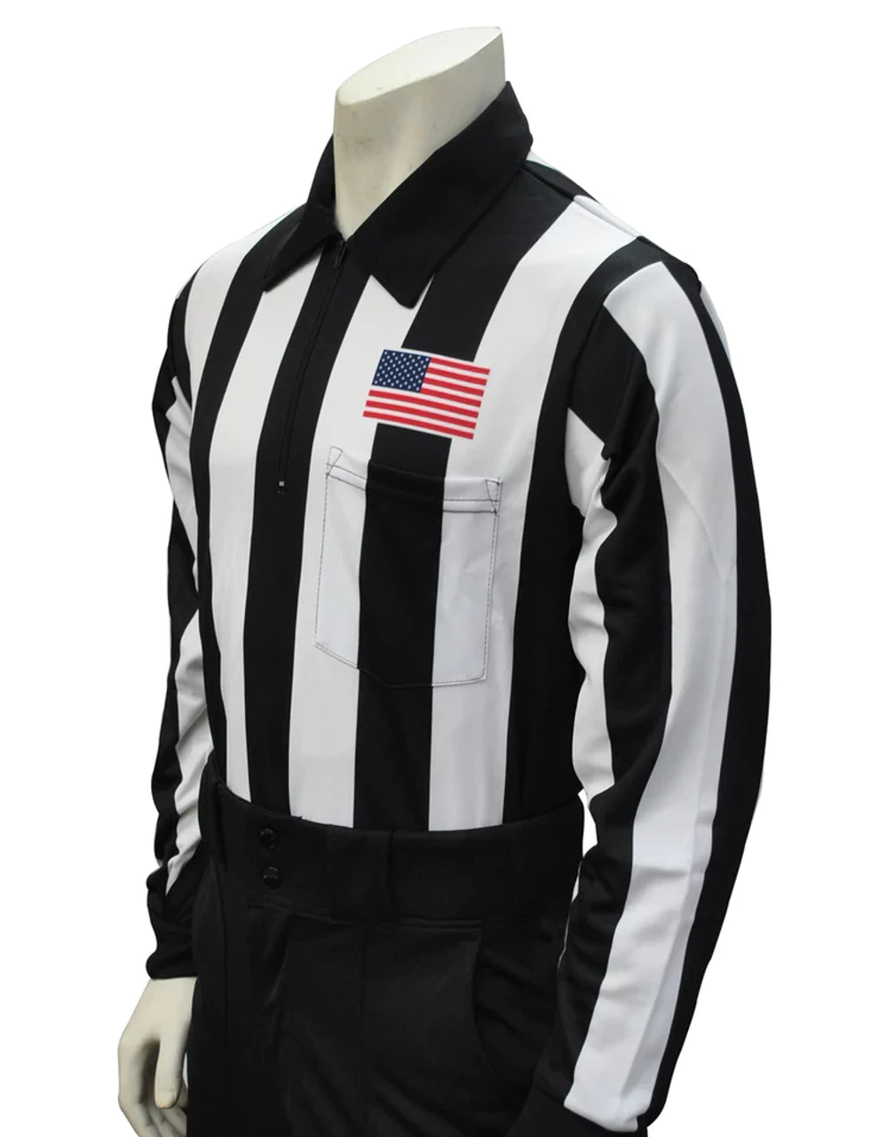 Cliff Keen 2" Long Sleeve Football Referee Shirt 1 Cliff Keen 2" Long Sleeve Football Referee Shirt