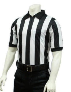 Smitty 2" Stripe Body Flex® Short Sleeve Football Referee Shirt Extra Tall